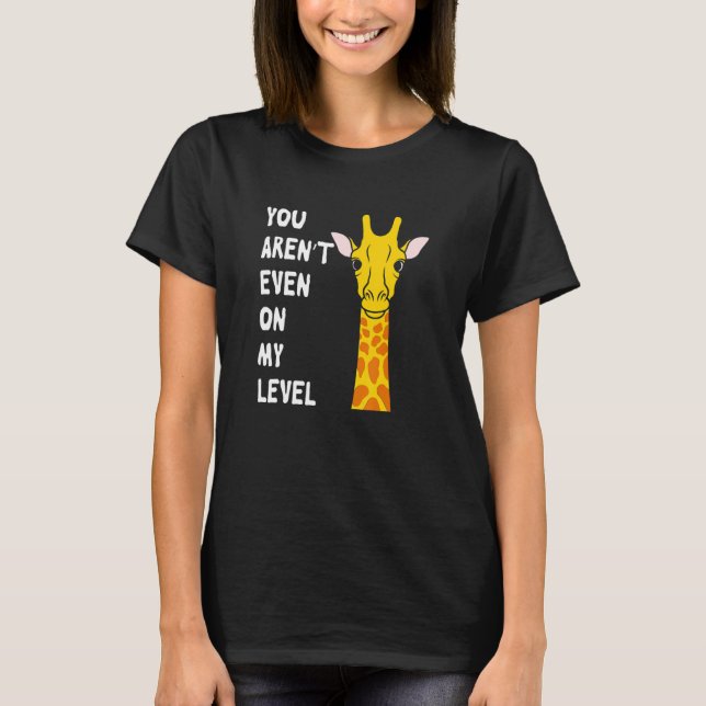 Camiseta Funny Giraffe (Frente)
