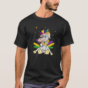 Camiseta Funny Goat Wear Jester Hat Mask