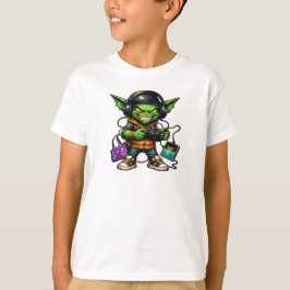 Camiseta Funny Goblin Gamer Character