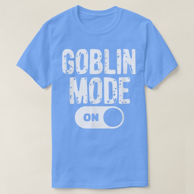 Camiseta Funny Goblin Mode Trend Goblincore  (Frente do Design)