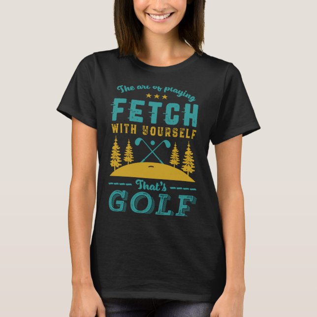 Camiseta Funny Golf Player Quote Golfers Love Golfing Srt  (Frente)