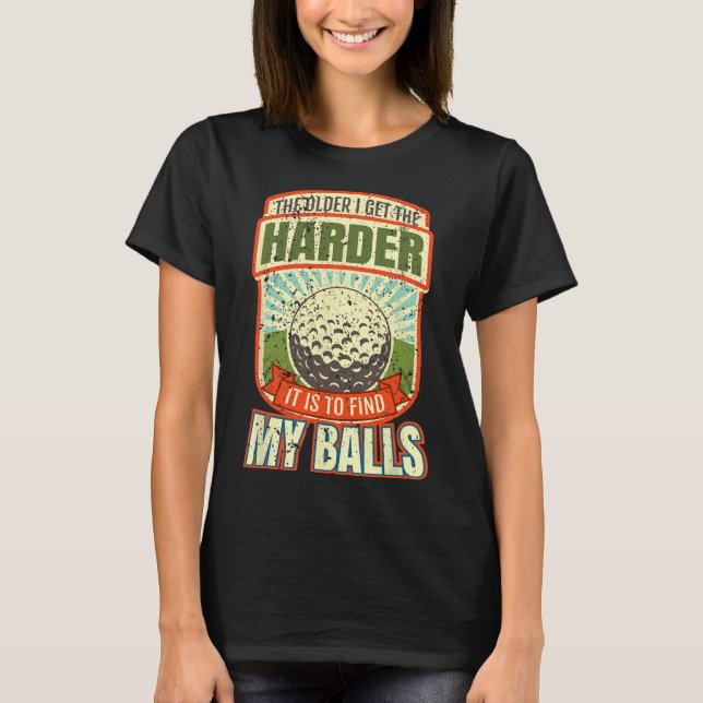 Camiseta Funny Golf Shirts For Men  (Frente)