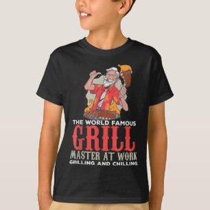 Camiseta Funny Grill Master Churrasco Amadurece Foodies Che