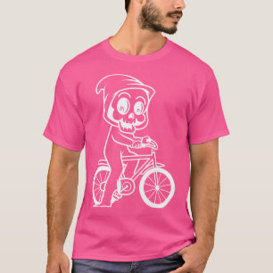 Camiseta Funny Grim Reaper Bmx Bike Men