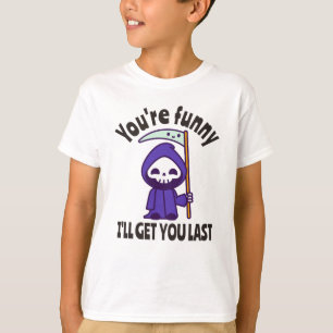 Camiseta Funny Grim Reaper Skeleton Halloween Costume