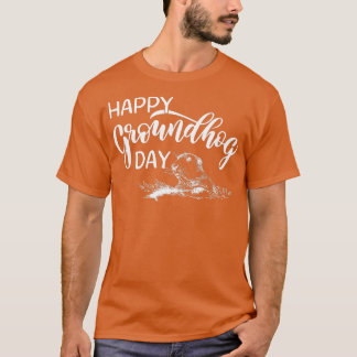 Camiseta Funny Groundhog Day Is My Birthday, Happy groundho
