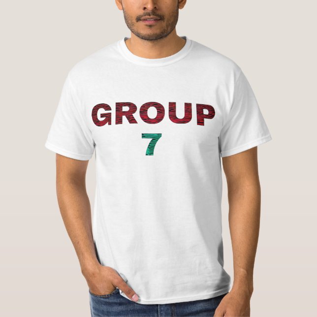 Camiseta Funny Group 7 Meme Shirt, Hilarious Team 7 Graphic (Frente)