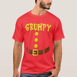 Camiseta Funny Grumpy Dwarf Figurume Família Correspondente