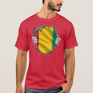Camiseta Funny Guiné Bandeira País África 