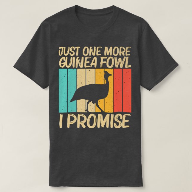 Camiseta Funny Guinea Fowl Design For Men Women Guinea Hen  (Frente do Design)