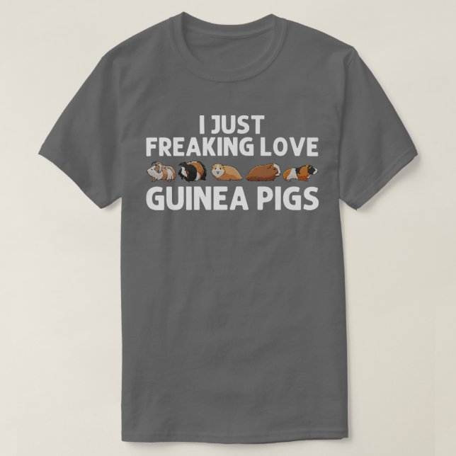 Camiseta Funny Guinea Pig Art For Men Women Rodent Animal G (Frente do Design)