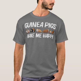 Camiseta Funny Guinea Pig Art For Men Women Rodent Animal G