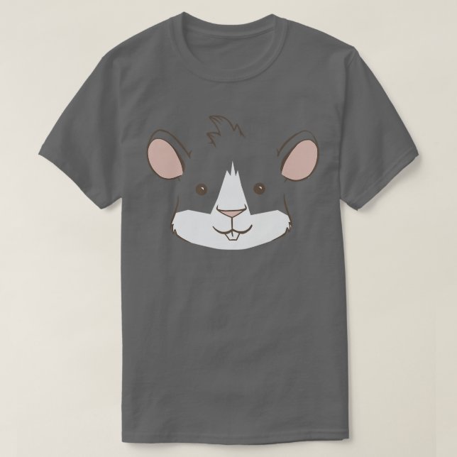 Camiseta Funny Guinea Pig Face  (Frente do Design)