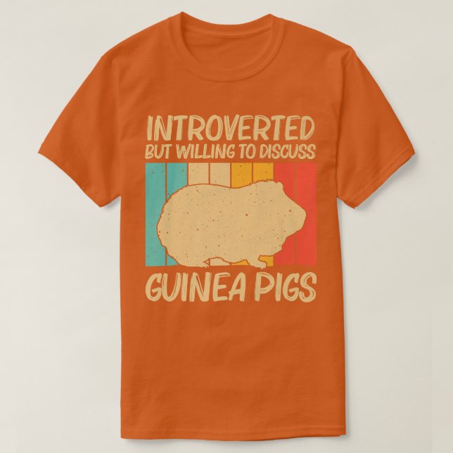 Camiseta Funny Guinea Pig For Men Women Potato Pet Lover Fl (Frente do Design)