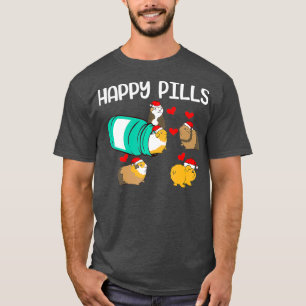 Camiseta Funny guinea pig Happy Pills pet gift