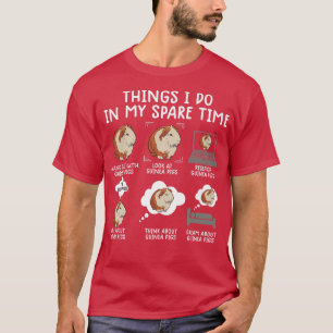 Camiseta Funny Guinea Pig Shirt Srcastic Humor Guinea Pig P