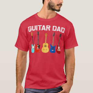 Camiseta Funny Guitar Art Dad Men Guitar Lovers Players Gui