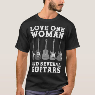 Camiseta Funny Guitar Novelty Gift For Guitarists Men Fathe