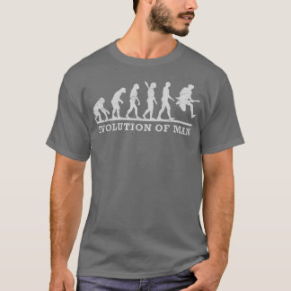 Camiseta Funny Guitarist Guitar Evolution Man 865