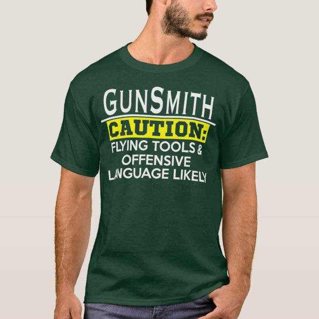 Camiseta Funny Gunsmith (Frente)
