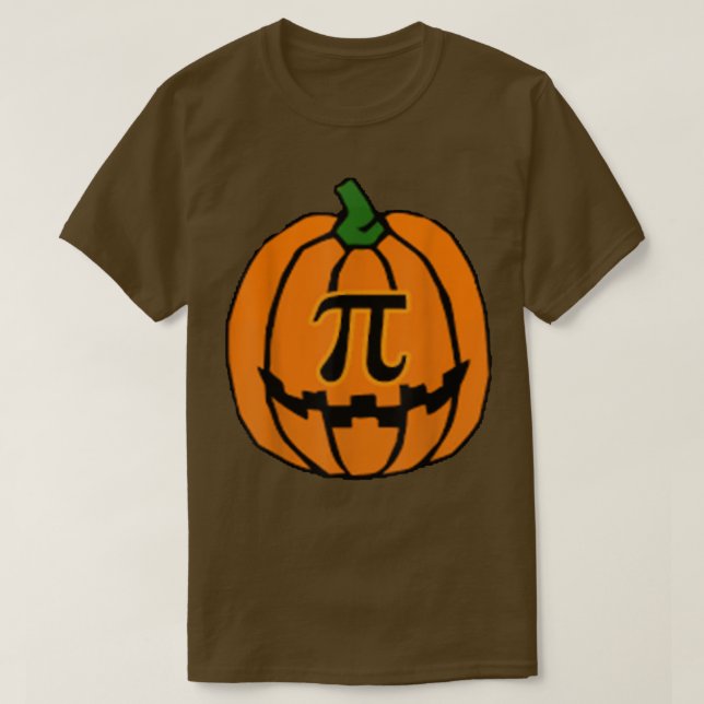 Camiseta Funny Halloween Pumpkin Pi Pumpkin Pie  Math Teach (Frente do Design)