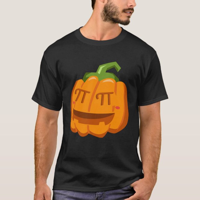 Camiseta Funny Halloween Pumpkin Pie Math 2021 (Frente)