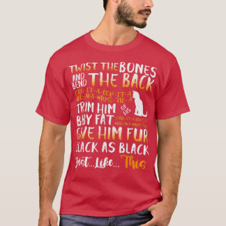 Camiseta Funny Halloween Scary Black Cat Jackolantern Witch