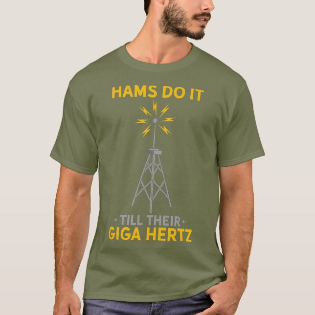 Camiseta Funny Ham Radio Quote Amateur Operator (Frente)