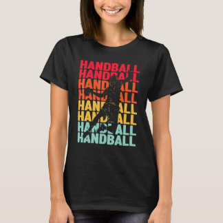 Camiseta Funny Handball Retro Vintage Design for Handball P