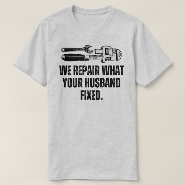 Camiseta Funny Handyman (Frente do Design)