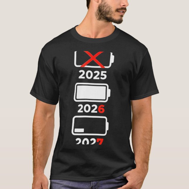 Camiseta Funny Happy New Year 2026 2027 67 Meme Six Seven  (Frente)