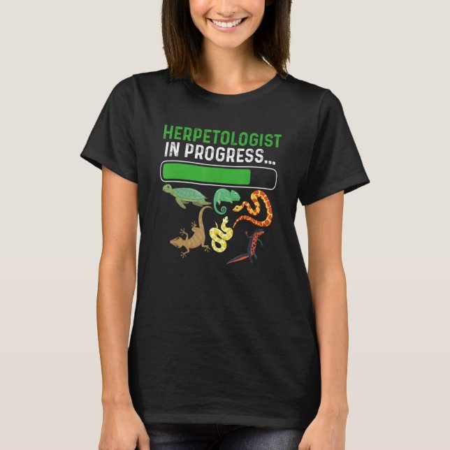 Camiseta Funny Herpetology Quote For Snake Lover Cool Herpe (Frente)