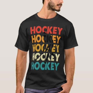 Camiseta Funny Hockey Frisbee Retro Vintage  1