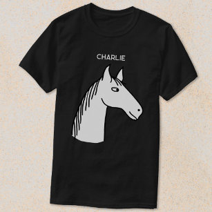 Camiseta Funny Horse Personalizado
