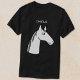 Camiseta Funny Horse Personalizado (Criador carregado)