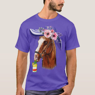 Camiseta Funny Horse Racing Party