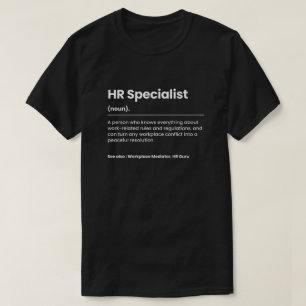 Camiseta Funny HR Especialista