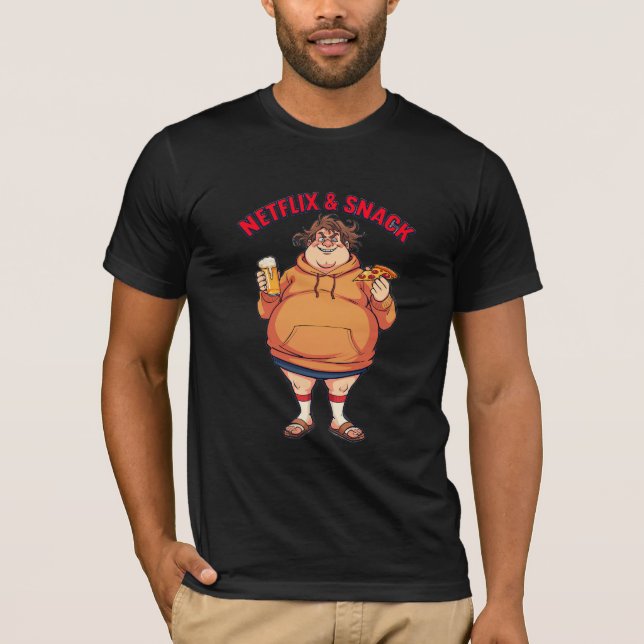 Camiseta Funny Humor Graphic T-Shirt (Frente)