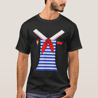 Camiseta Funny Ice Cream Parlor Scoops Ahoy Costume Men Wom