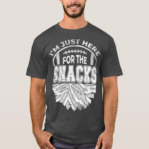 Camiseta Funny I'm Just Here For The Snacks Vintage Fantasy
