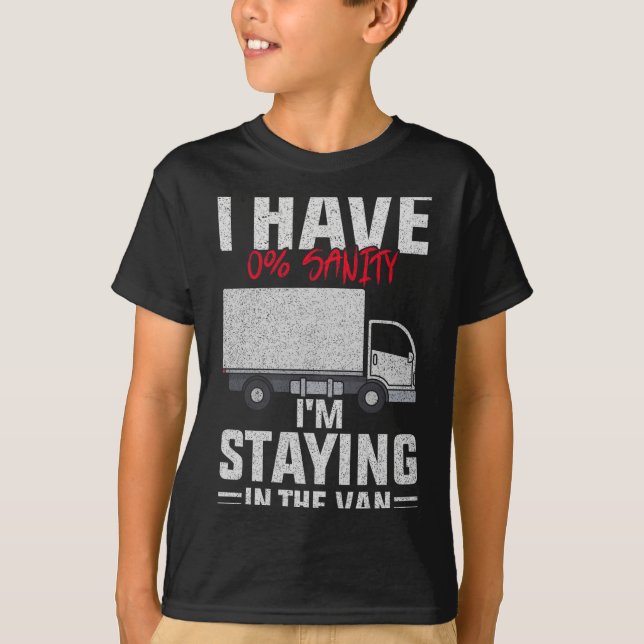 Camiseta Funny I'm Staying In Tha Van Phasmophobia Man Wome (Frente)