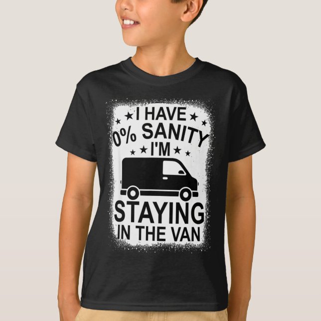Camiseta Funny I'm Staying In Tha Van Phasmophobia Women Ma (Frente)