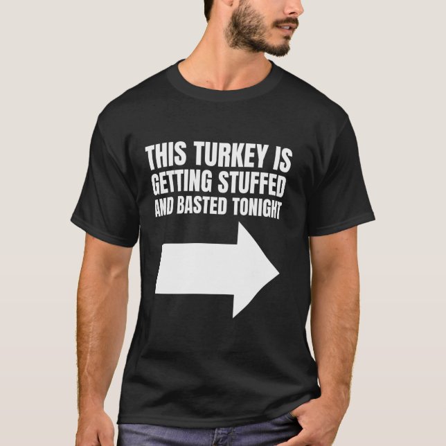 Camiseta Funny Inappropriate Thanksgiving Day Matching Coup (Frente)