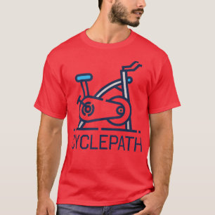 Camiseta Funny Indoor Cycling Spinning Class Cyclepath