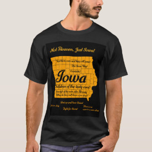 Camiseta Funny Iowa design