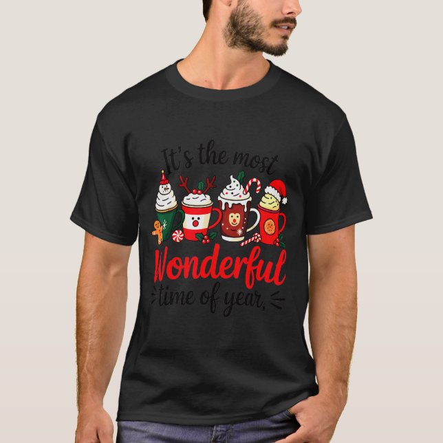 Camiseta Funny Its The Most Wonderful Time Of The Year Chri (Frente)