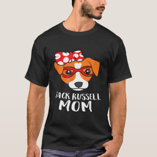 Camiseta Funny Jack Russel Terrier Dog Mãe Jack Russell