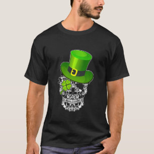 Camiseta Funny Jack Russell Terrier Skull Rua Patrick S