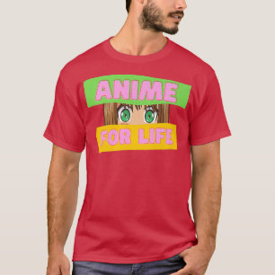 Camiseta Funny Japanese Anime  Anime for Life  Japan Cultur