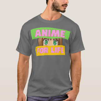 Camiseta Funny Japanese Anime  Anime for Life  Japan Cultur